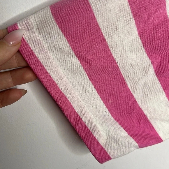 Single Stitch 80s 90s Vintage Paradise Cafe Striped Nautical Graphic T Shirt - Picture 4 of 11